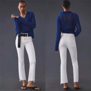 MOTHER Denim Insider Crop Step Fray Size 28